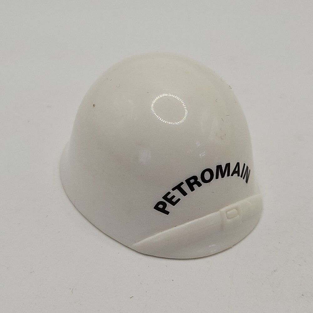 White Petromain Soldier Helmet Gi Joe 21st Century 1:6 12"